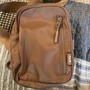 I&R Brown Crossbody Bag for Women - Compact Everyday Carry